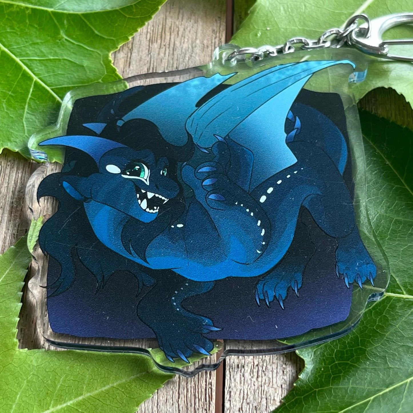 Arc 2 Protagonists / Jade Winglet + Peril // Wings of Fire 3" Acrylic Charms