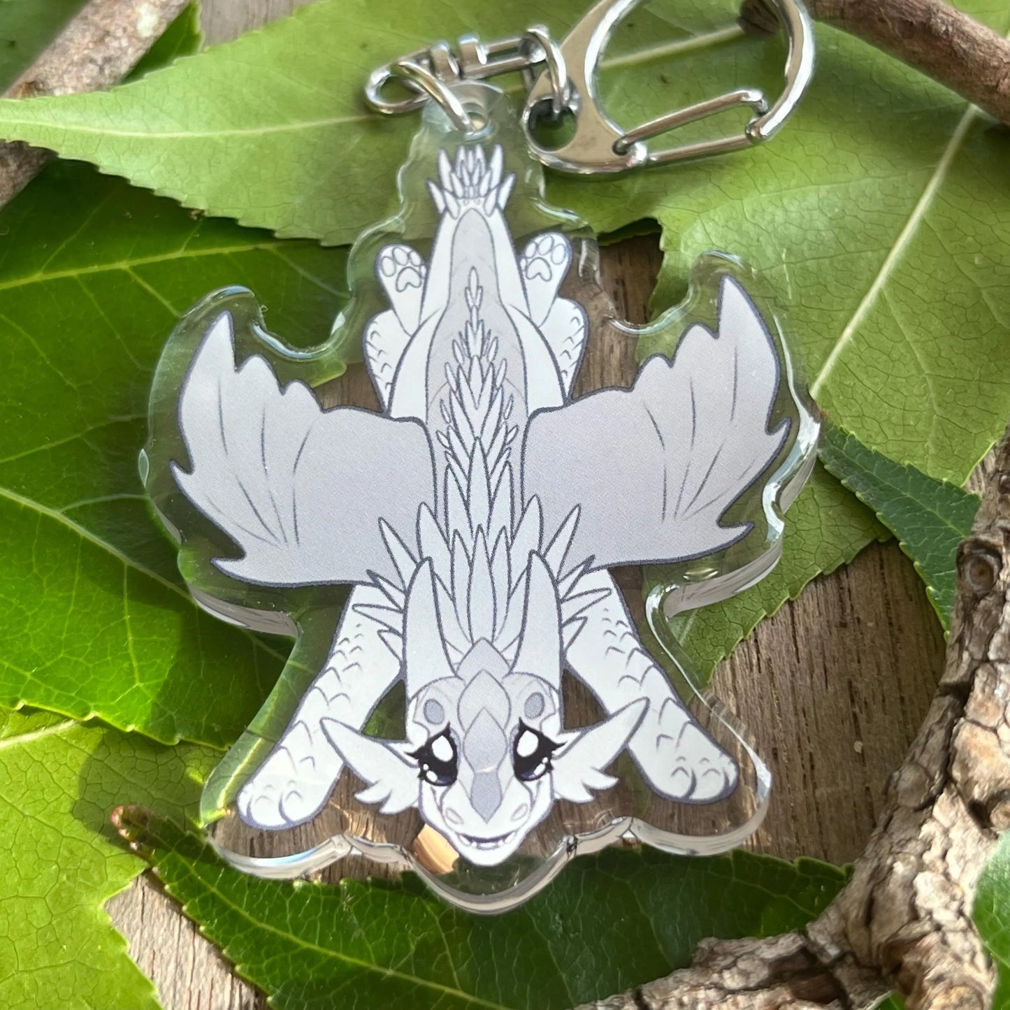 Dragonets of Fire // Wings of Fire 2.5" Epoxy Charms