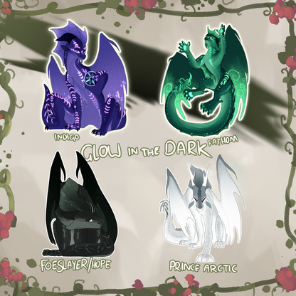 Darkstalker Legends // Wings of Fire 3" Acrylic Charms