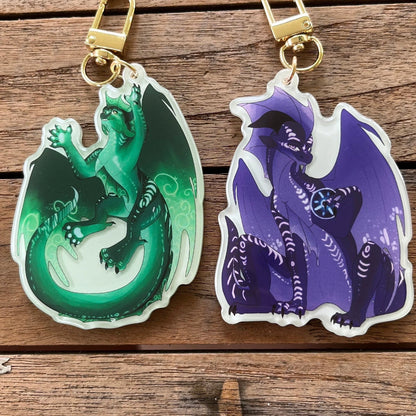 Darkstalker Legends // Wings of Fire 3" Acrylic Charms