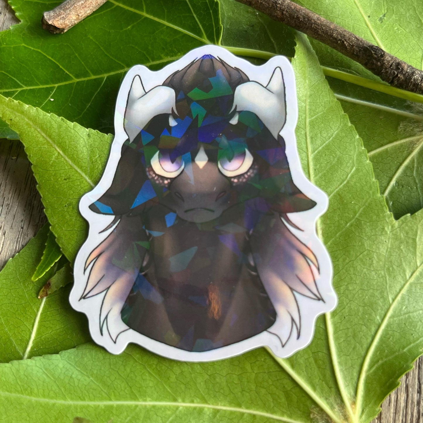 Darkstalker Legends // 2.5" Holographic Sticker