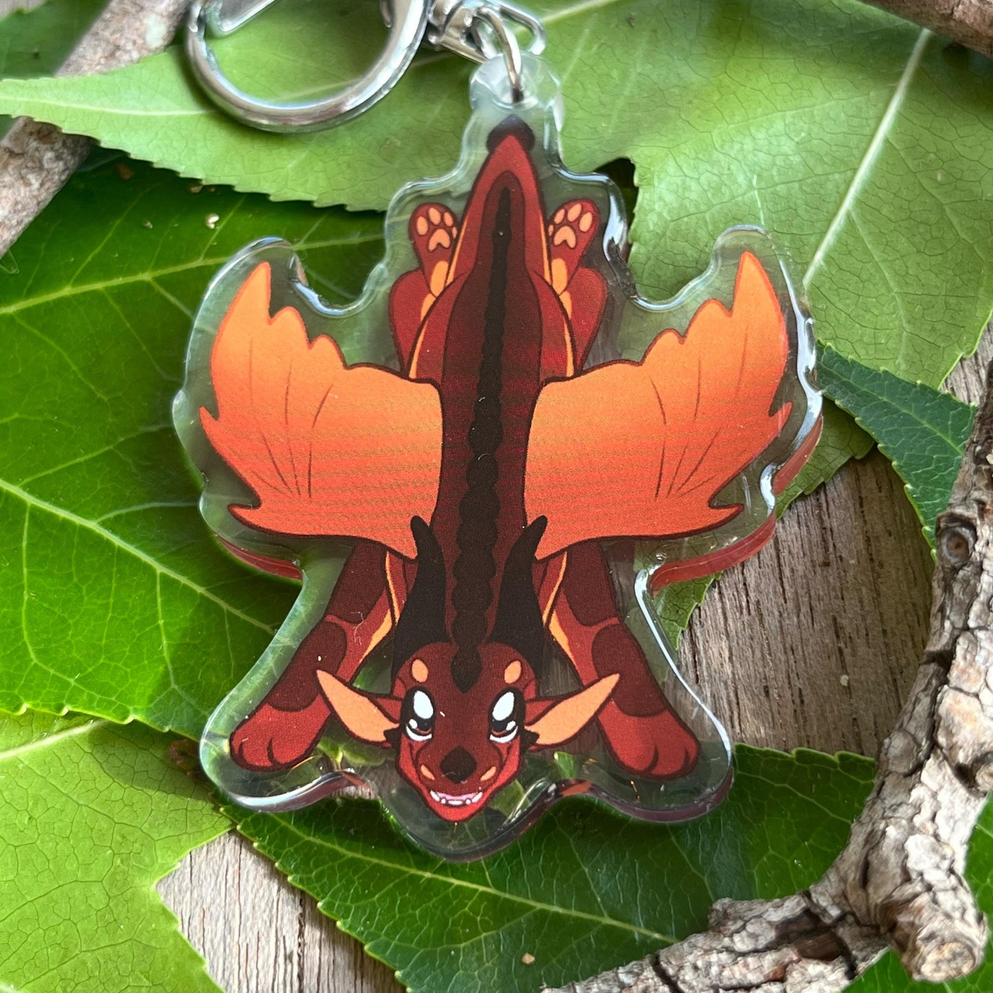 Dragonets of Fire // Wings of Fire 2.5" Epoxy Charms